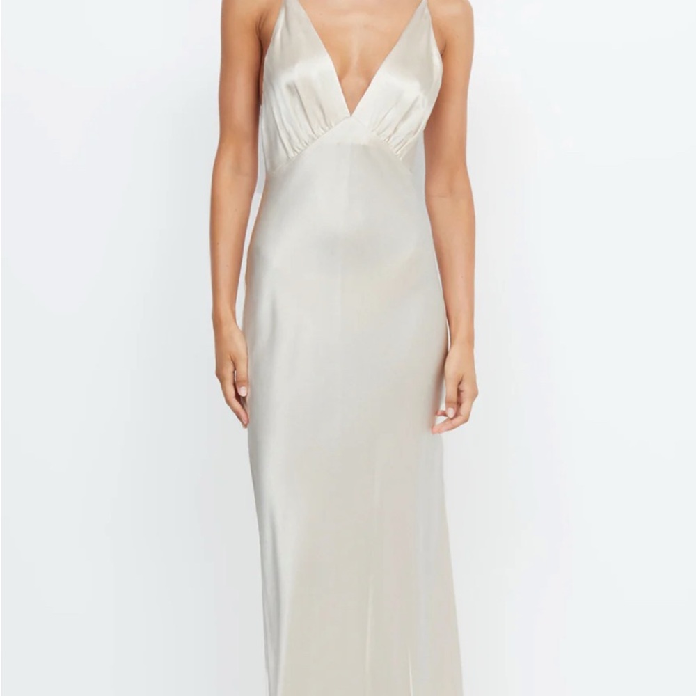 Bec + Bridge Shimmering Gold Dress